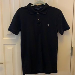 US Polo Assn Men’s Black XS Polo